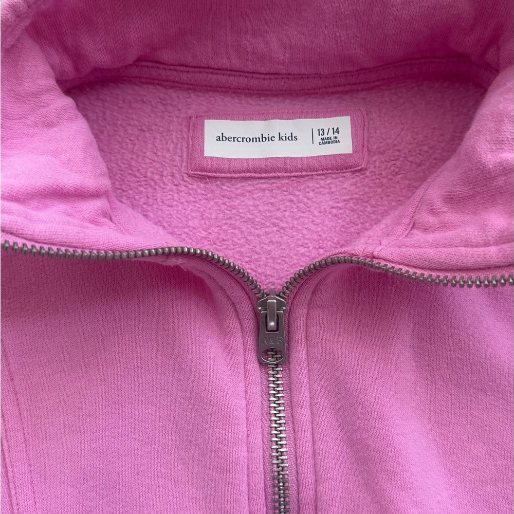 Abercrombie Kids Fuchsia Zip-Up Jacket